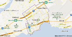 map of pointe claire Cities Montreal Maps map of pointe claire